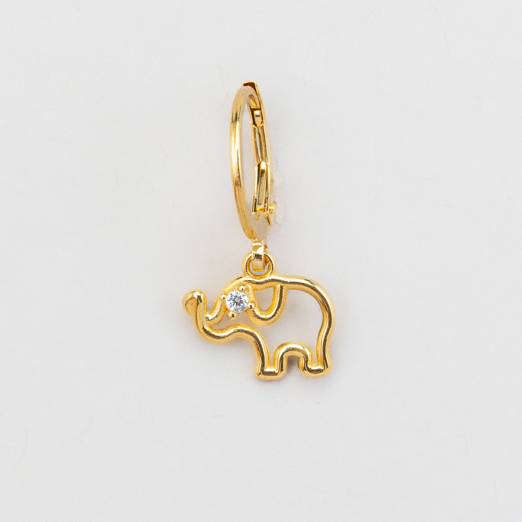 orecchino elefante filo