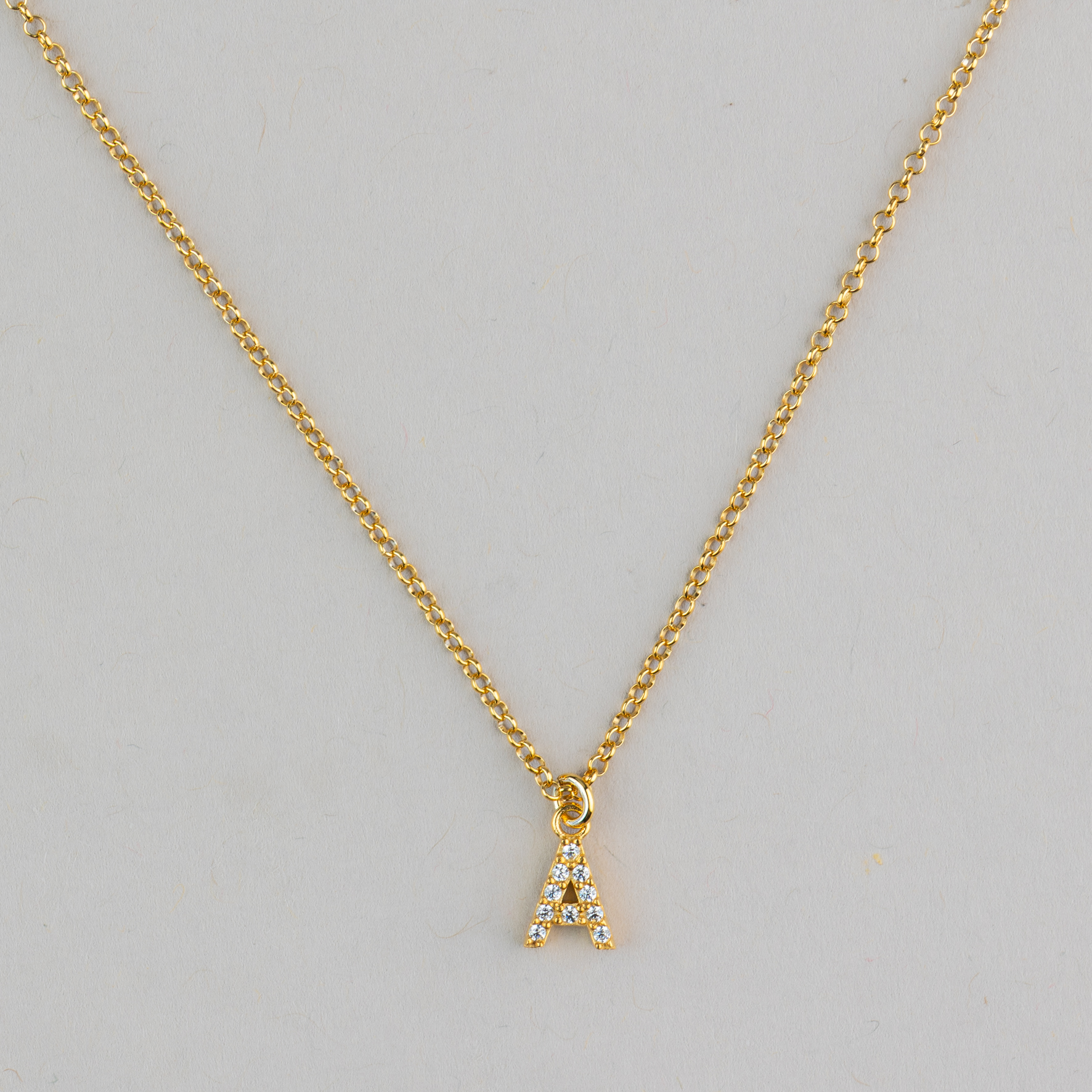 Collana Iniziale Pavé